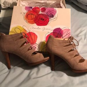 Brown heels